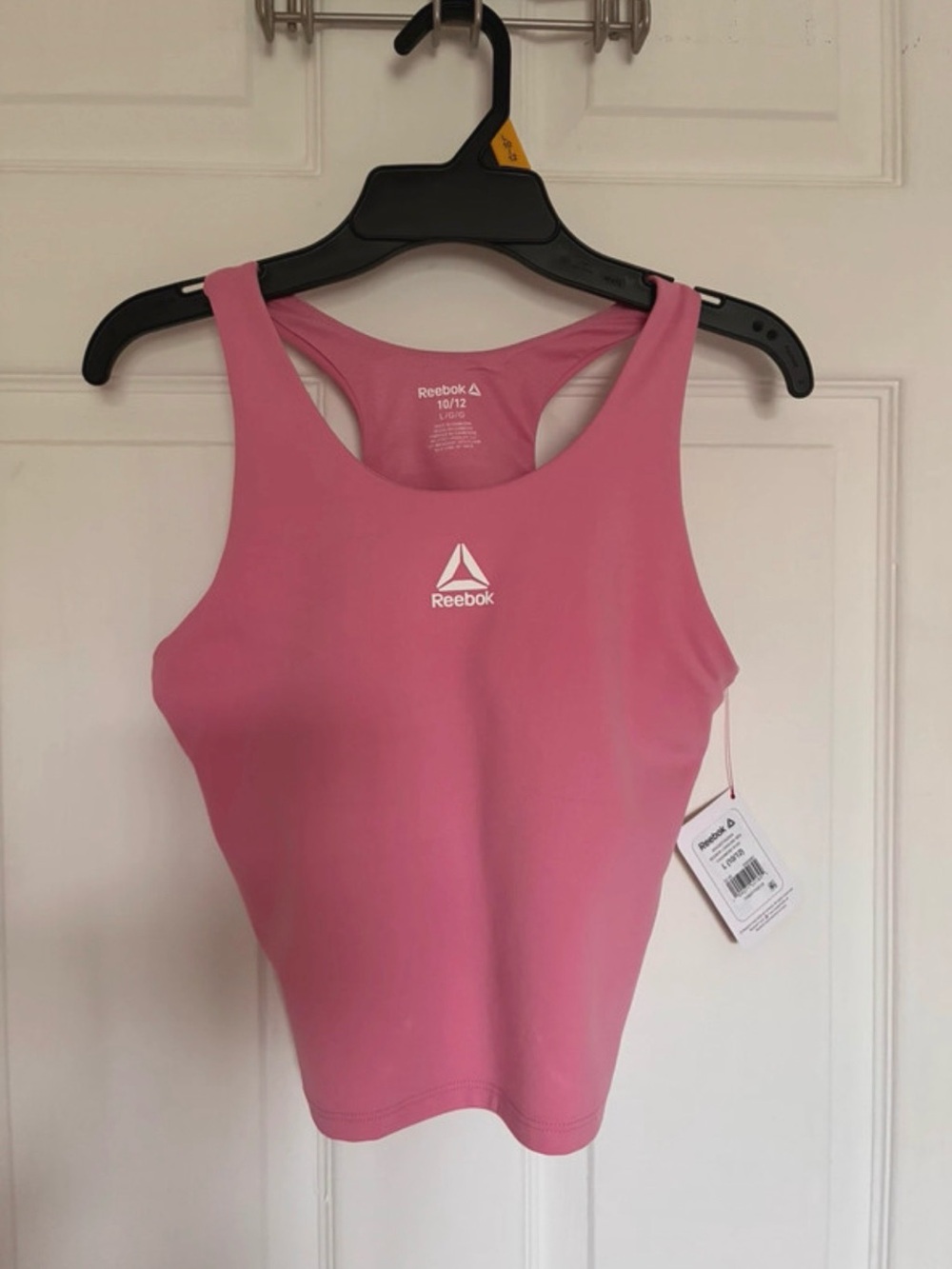 Reebok Pink Racerback Athletic Tank Top